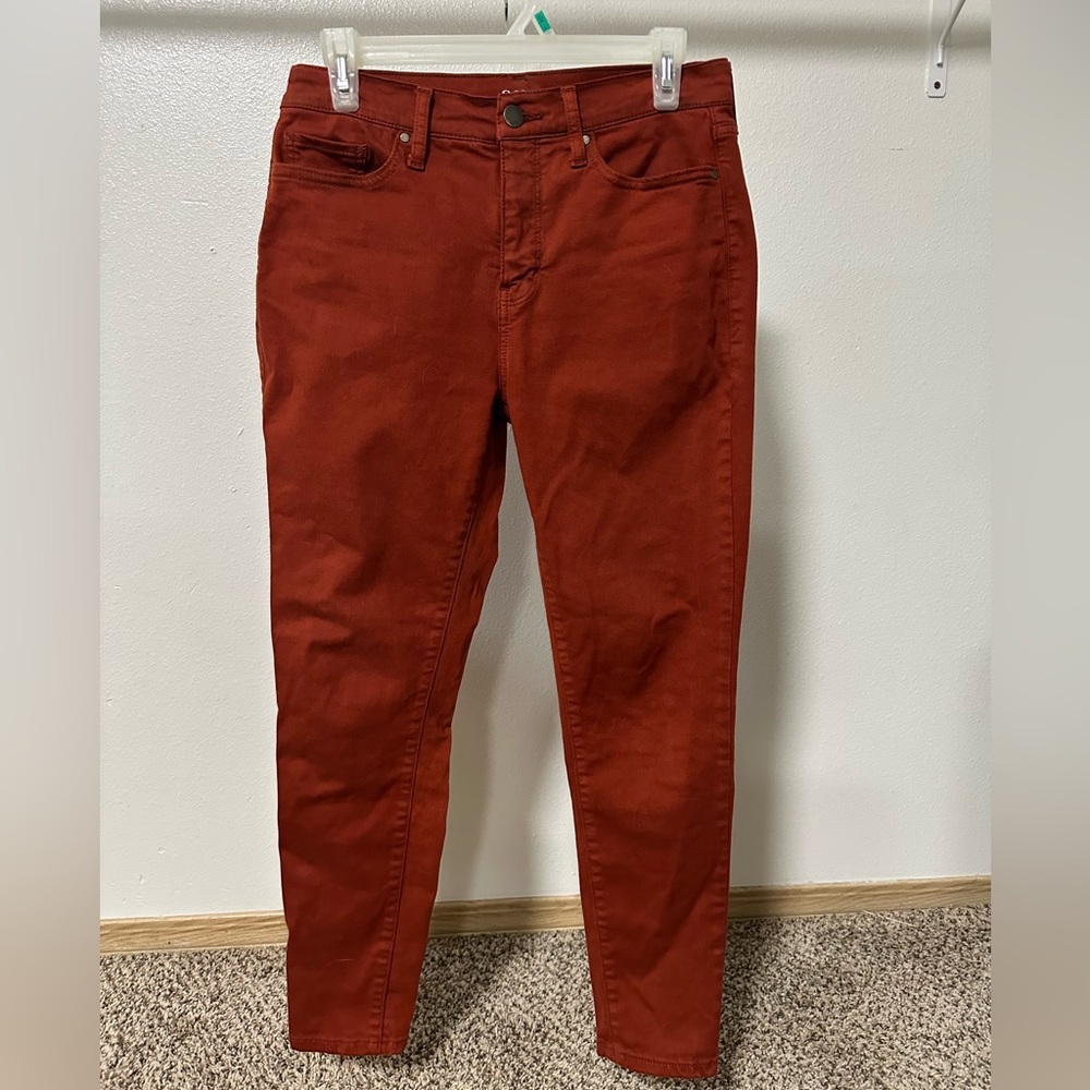A.n.a. - Women’s jeans - High rise skinny ankle - Size 6 - Orange